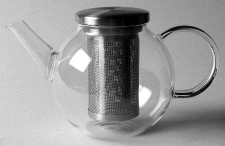 Verran Collection Teapot with Metal Lid & Infuser