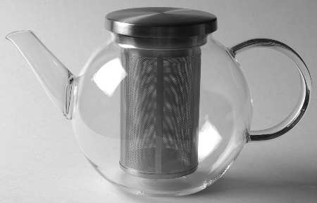 Verran Collection Teapot with Metal Lid &  Infuser