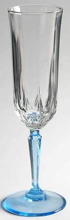 American Heritage Blue Fluted Champagne