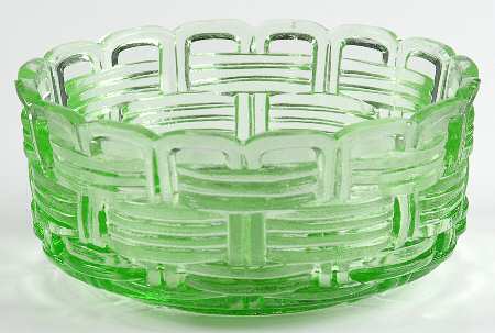 Wicker Green Small Fruit Dessert Bowl