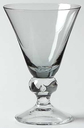 Astrid Smoke Cordial Glass