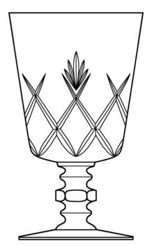 SAS24 Low Water Goblet