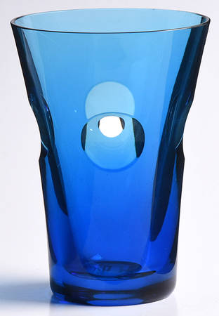 Cosmos Sky Blue 8 Oz Flat Tumbler by St Louis