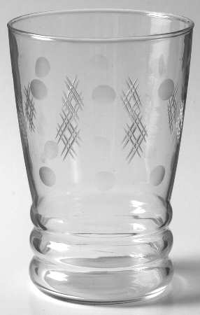 Criss Cross and Punties 13 Oz Flat Tumbler