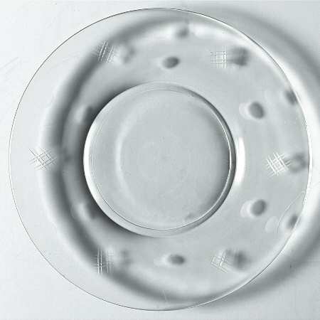 Criss Cross and Punties Bread & Butter Plate