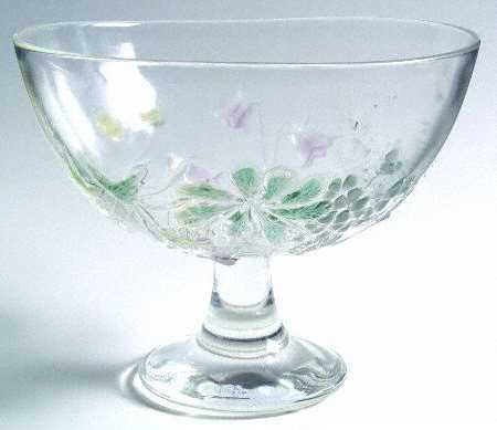 Cinderella Round Compote (Height X Width)