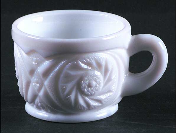 Aztec Milk Glass by Smith Glass 