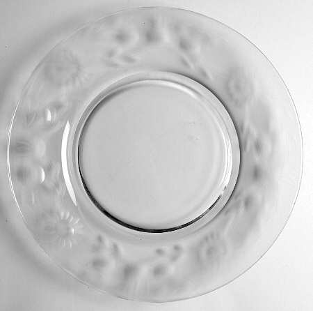Cut 250 Gray Luncheon Plate