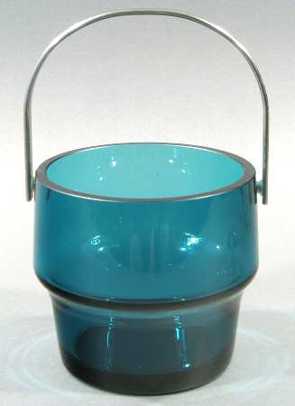 Regency Peacock Blue Ice Bucket
