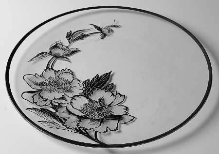 Peony 13" Torte Plate