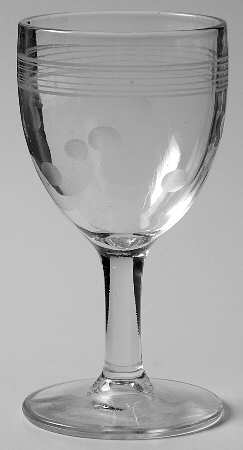CUT3001 (PLAIN FOOT, SMOOTH STEM) Wine Glass