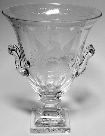 Strawberry Mansion 12" High Urn Vase