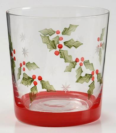 Holly Berry Red Double Old Fashioned