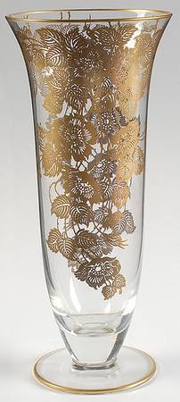 Queens Rose 9" Flower Vase