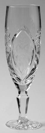 Country Rose Fluted Champagne