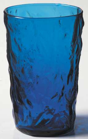 Driftwood Dark Turquoise Flat Juice Glass