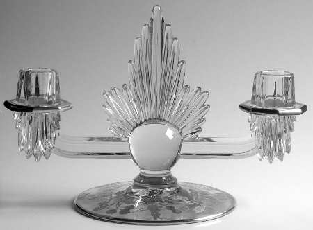 SCI3 Flame Double Candlestick