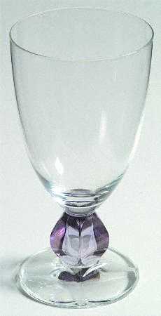 Conte Pale Amethyst Water Goblet