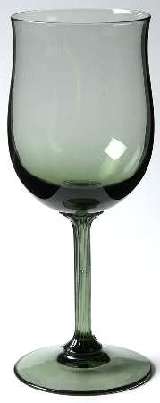 Fantasia Green Wine Glass