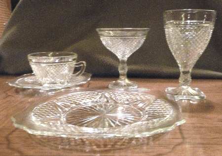 Early American Clear Champagne/Tall Sherbet