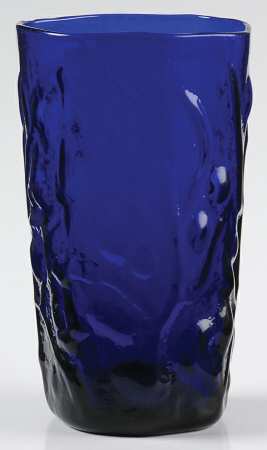 Driftwood Cobalt Blue Flat Juice Glass