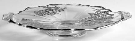 Blossom Time 2 Handle Bon Bon Plate
