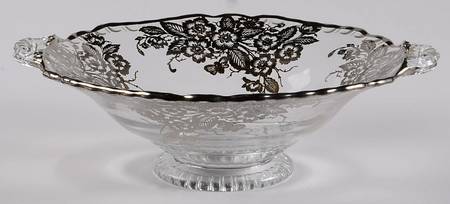 Blossom Time Round Low Handled Comport (Height X Width)