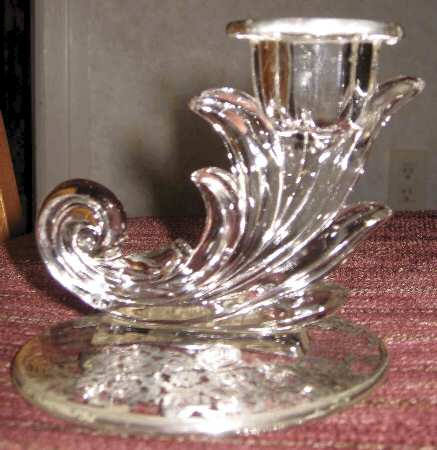 Blossom Time 4" Single Light Candlestick