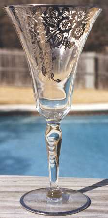 Blossom Time Wine Glass