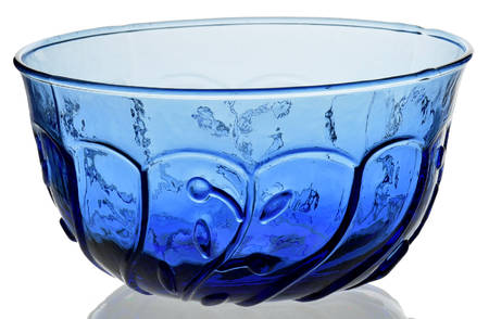 Provence Garden Cobalt Blue 5" Individual Salad Bowl