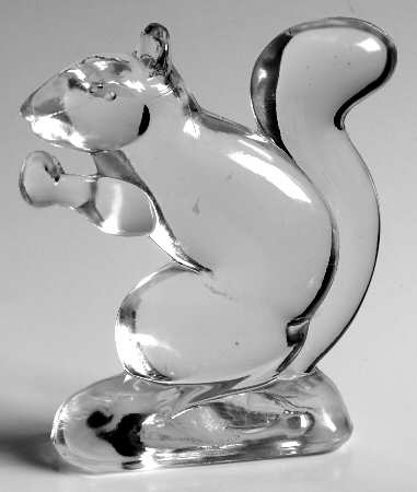 Animals & Figurines #6648E 4" Squirrel