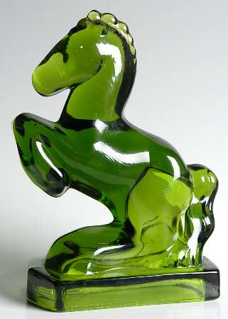 Animals & Figurines #6200 Rearing Horse Bookend