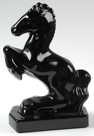 Animals & Figurines #6200 Rearing Horse Bookend