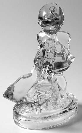 Animals & Figurines #6630 7" Goose Girl with Smooth Base