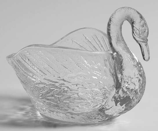 Animals & Figurines #15/10 4" Small Open Swan