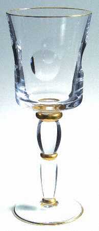 Cosmos Gold Water Goblet
