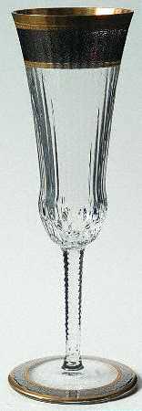 Thistle (Gold Platinum) Fluted Champagne