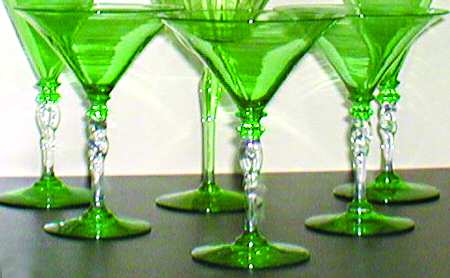 5154 Pomona Green Champagne/Tall Sherbet