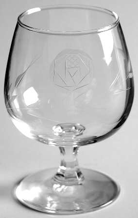 SAS37 Brandy Glass