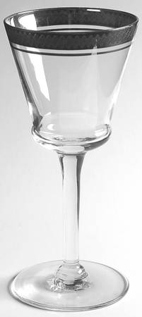 Negd 144 1-2 Platinum Wine Glass