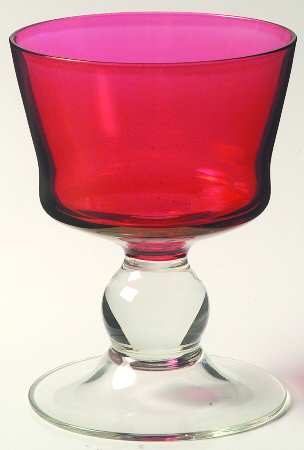 1726 Ruby Flash Champagne/Tall Sherbet