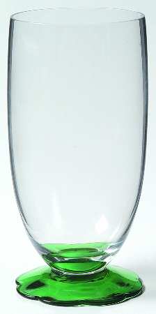 Lily Pad Stiegel Green 12 Oz Footed Tumbler