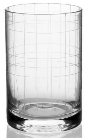 Park Avenue Grid Clear Double Old Fashioned