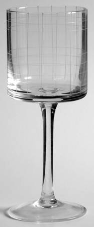 Park Avenue Grid Clear White Wine