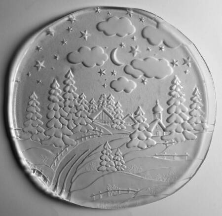 Winterland Party Serving Plate