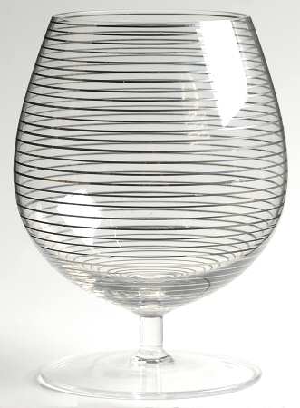 Echo Platinum Brandy Glass