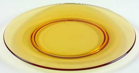 905-1-2 Amber Luncheon Plate