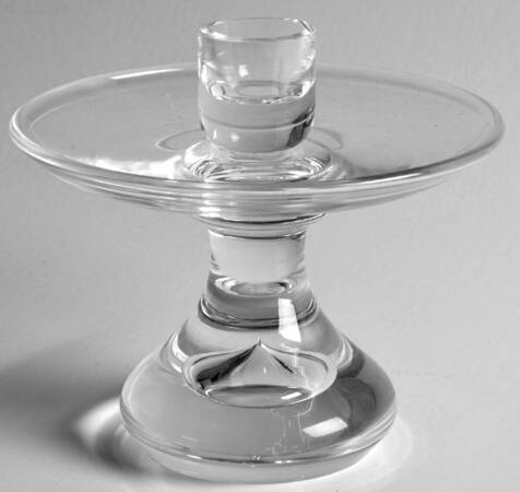 Teardrop 4" Single Light Candlestick
