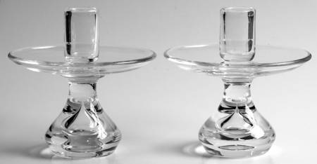 Teardrop (Set of 2) 4" Single Light Candlestick