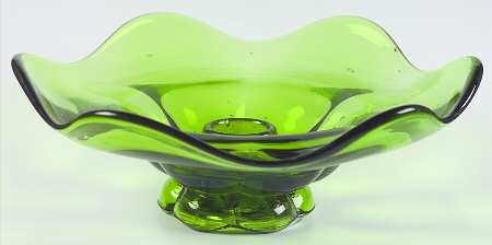 Simplicity Green Single Light Candlestick